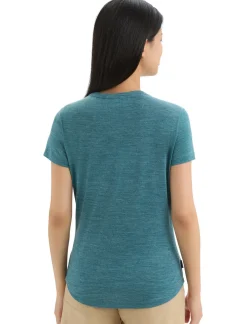 Damen Icebreaker Kurzarmshirts^Merino Sphere Ii T-Shirt Trail Damen