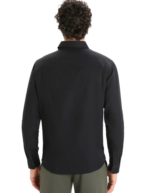 Herren Icebreaker Langärmlige Oberteile^Merino Steveston Langarmhemd Herren