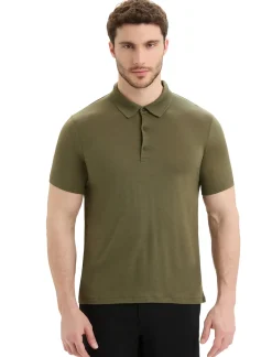 Herren Icebreaker Kurzarmshirts^Merino Tech Lite Ii Polohemd Herren