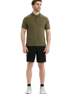 Herren Icebreaker Kurzarmshirts^Merino Tech Lite Ii Polohemd Herren