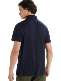 Herren Icebreaker Kurzarmshirts^Merino Tech Lite Ii Polohemd Herren