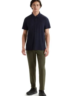 Herren Icebreaker Kurzarmshirts^Merino Tech Lite Ii Polohemd Herren
