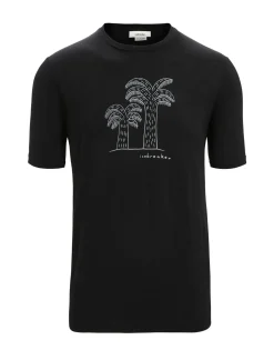 Herren Icebreaker Kurzarmshirts^Merino Tech Lite Ii T-Shirt Giant Ferns Herren