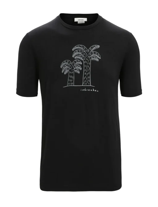 Herren Icebreaker Kurzarmshirts^Merino Tech Lite Ii T-Shirt Giant Ferns Herren