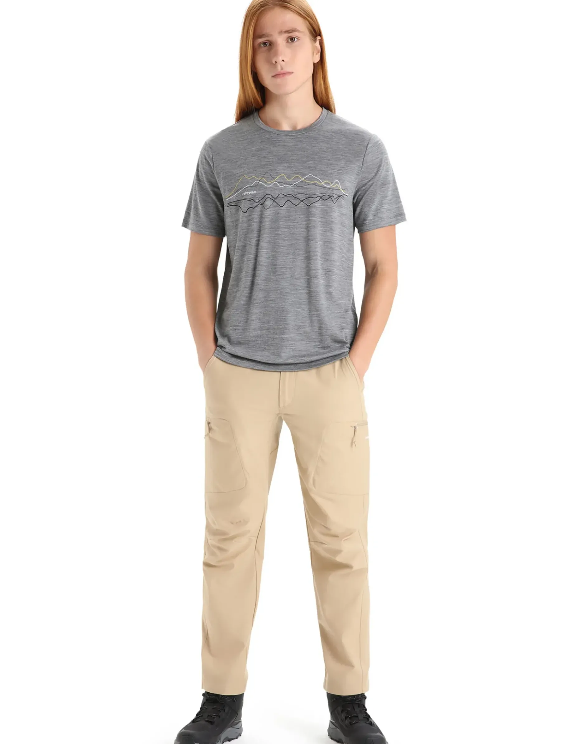 Herren Icebreaker Kurzarmshirts^Merino Tech Lite Ii T-Shirt Herren