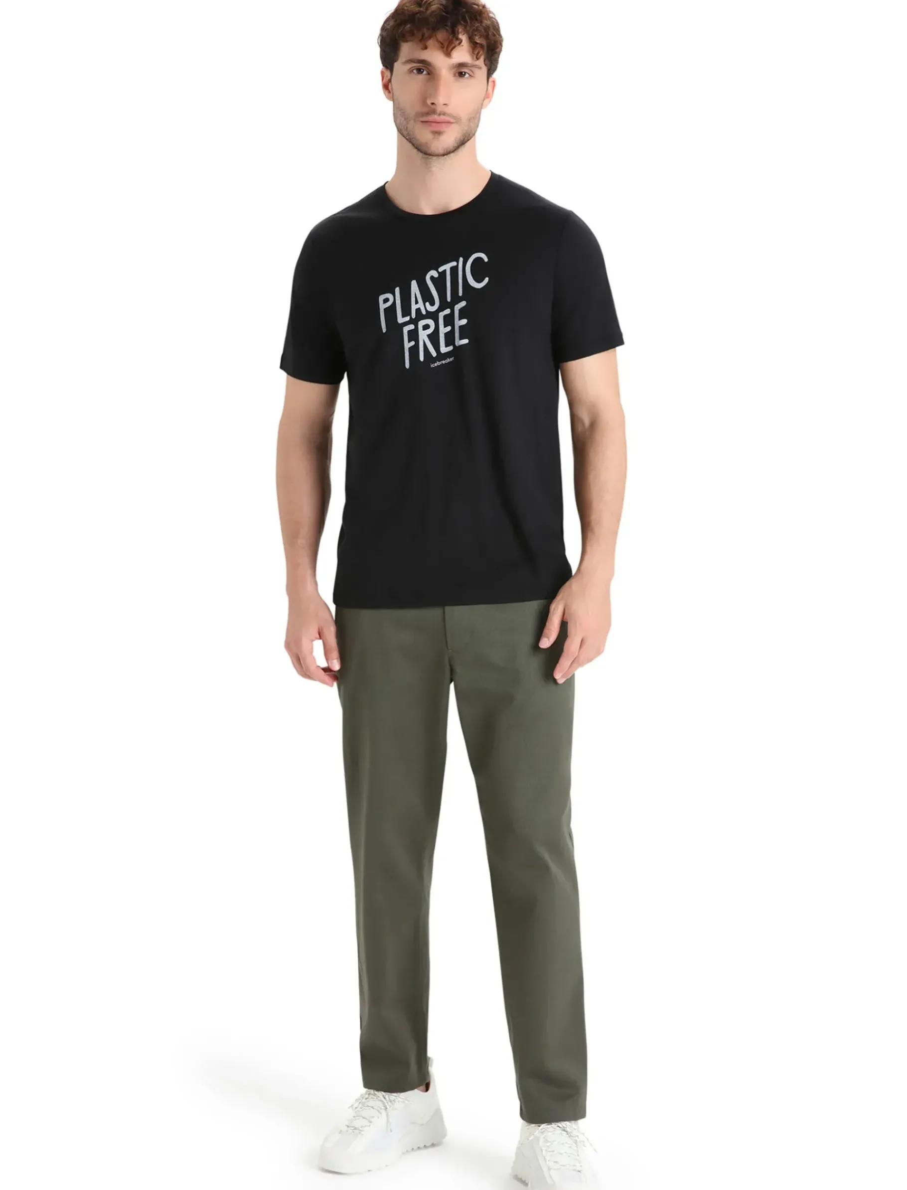 Herren Icebreaker Kurzarmshirts^Merino Tech Lite Ii T-Shirt Ib Natural Herren