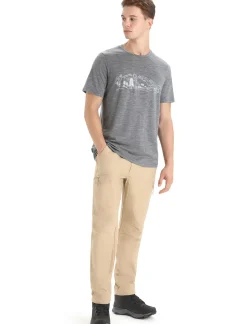 Herren Icebreaker Kurzarmshirts^Merino Tech Lite Ii T-Shirt Nature Sprint Herren