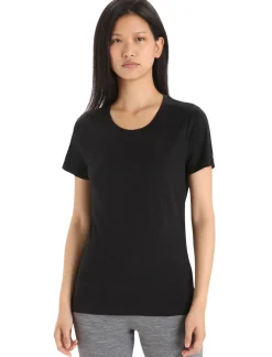 Damen Icebreaker Kurzarmshirts^Merino Tech Lite Ii T-Shirt Damen