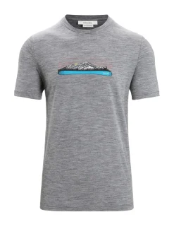 Herren Icebreaker Kurzarmshirts^Merino Tech Lite Ii T-Shirt Ski Fields Herren
