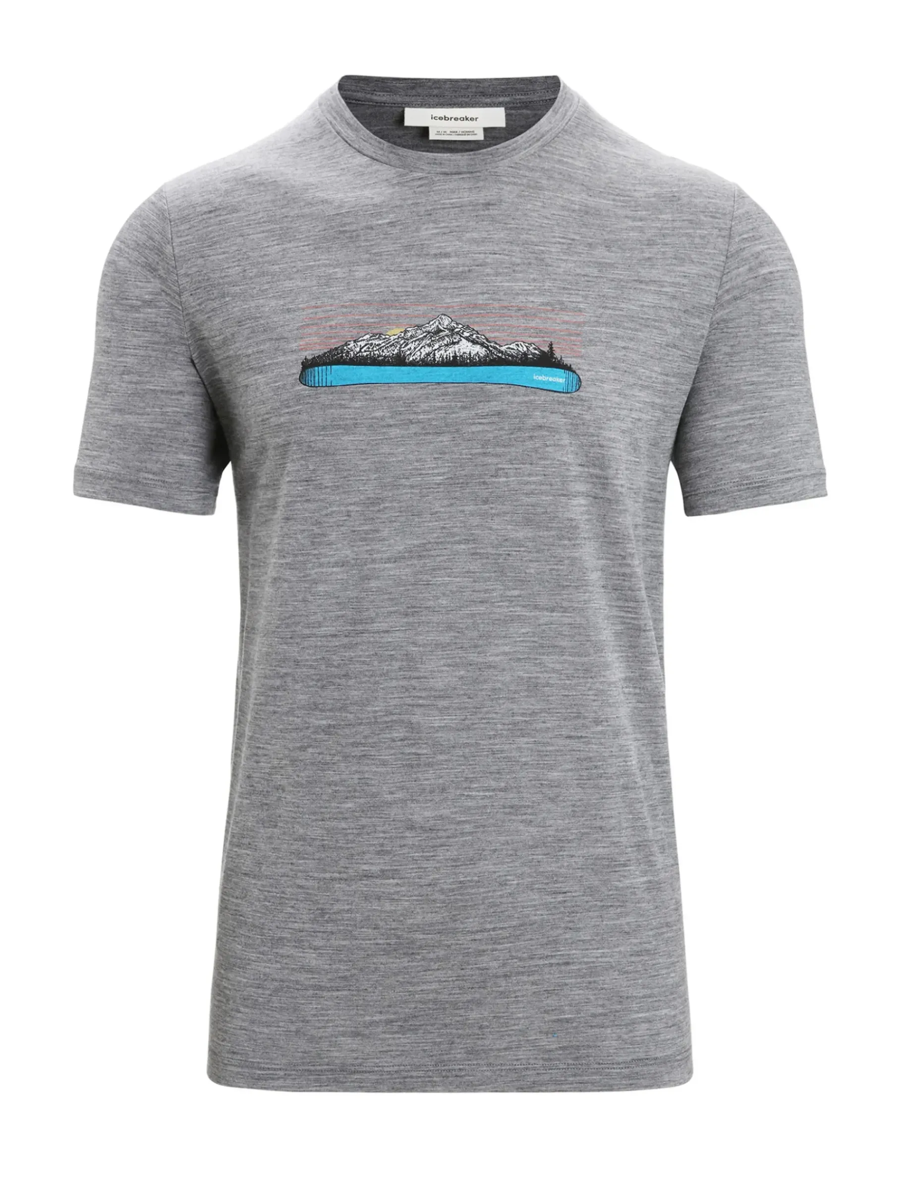Herren Icebreaker Kurzarmshirts^Merino Tech Lite Ii T-Shirt Ski Fields Herren