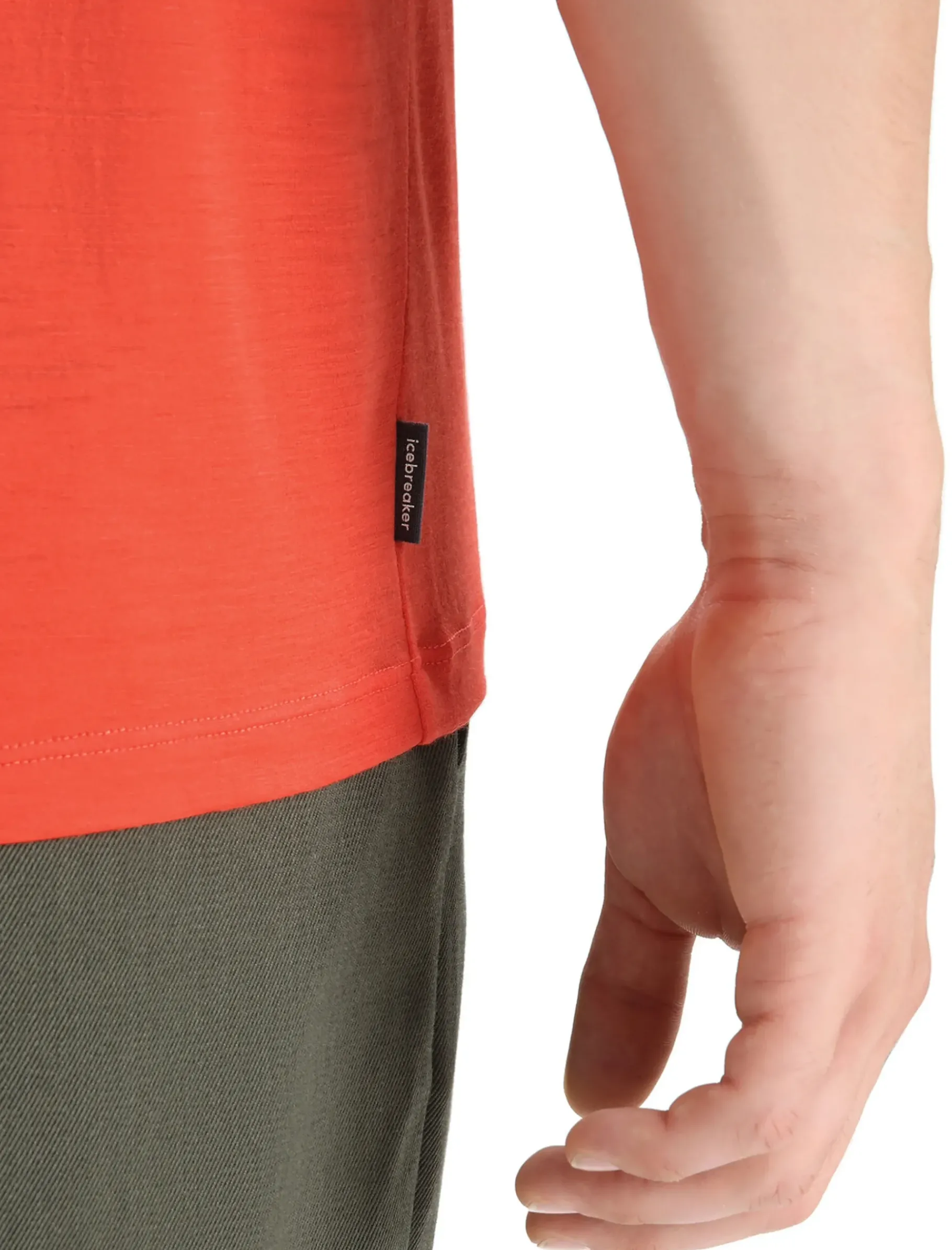 Herren Icebreaker Kurzarmshirts^Merino Tech Lite Ii T-Shirt Ib Essential Logo Herren