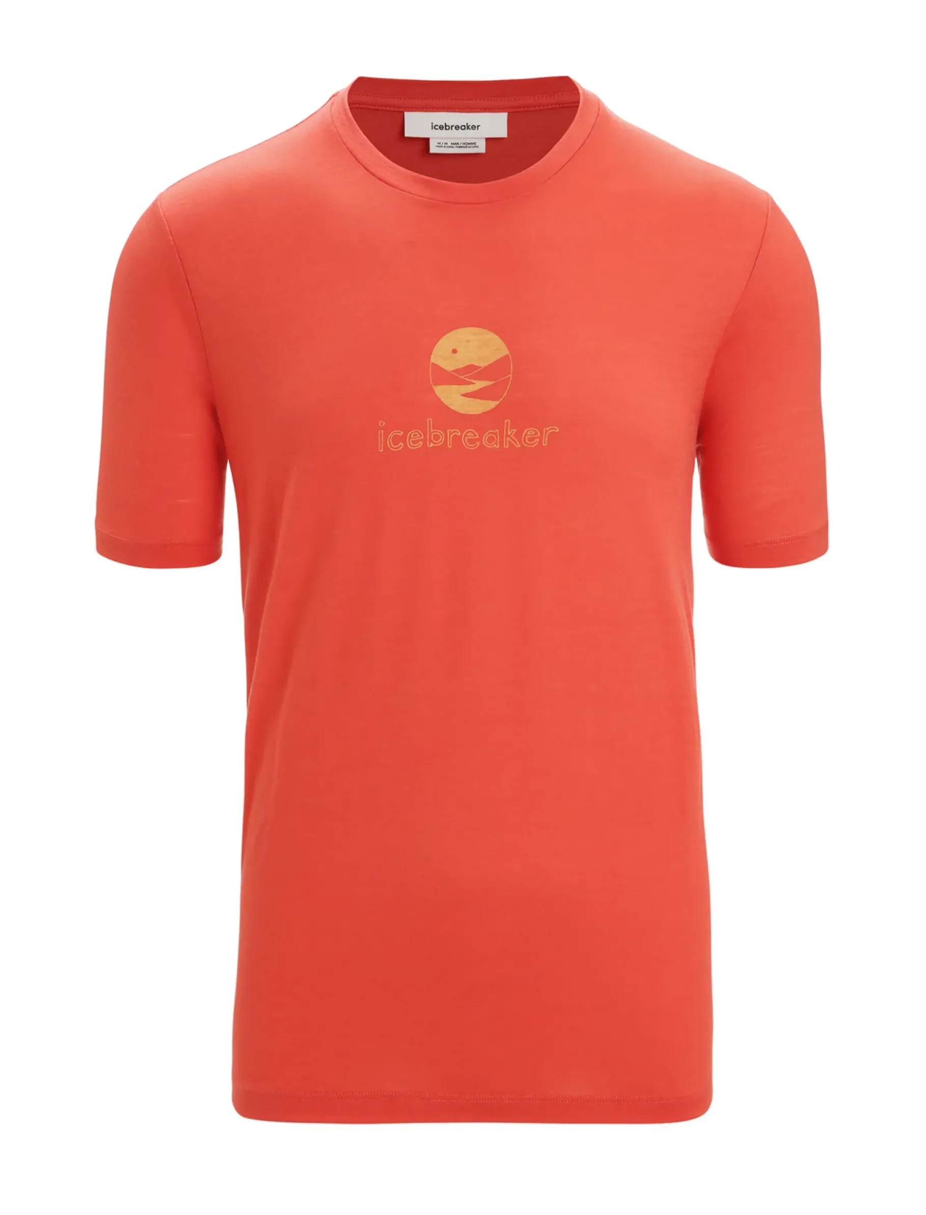Herren Icebreaker Kurzarmshirts^Merino Tech Lite Ii T-Shirt Ib Essential Logo Herren