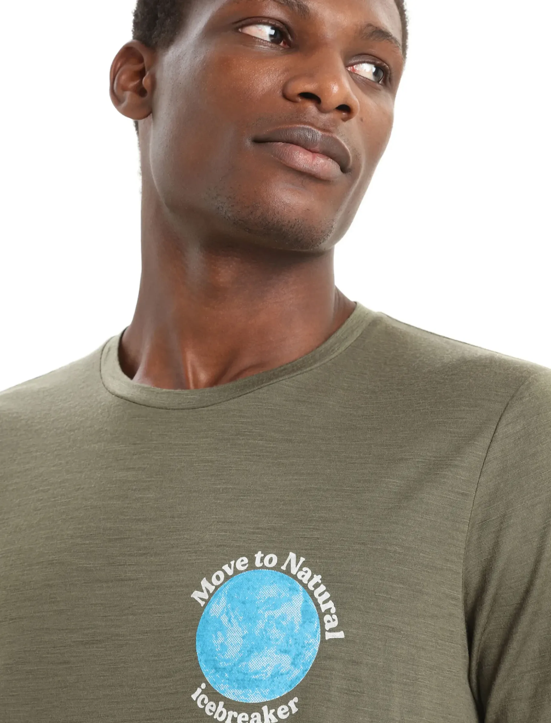 Herren Icebreaker Kurzarmshirts^Merino Tech Lite Ii T-Shirt Earth Herren