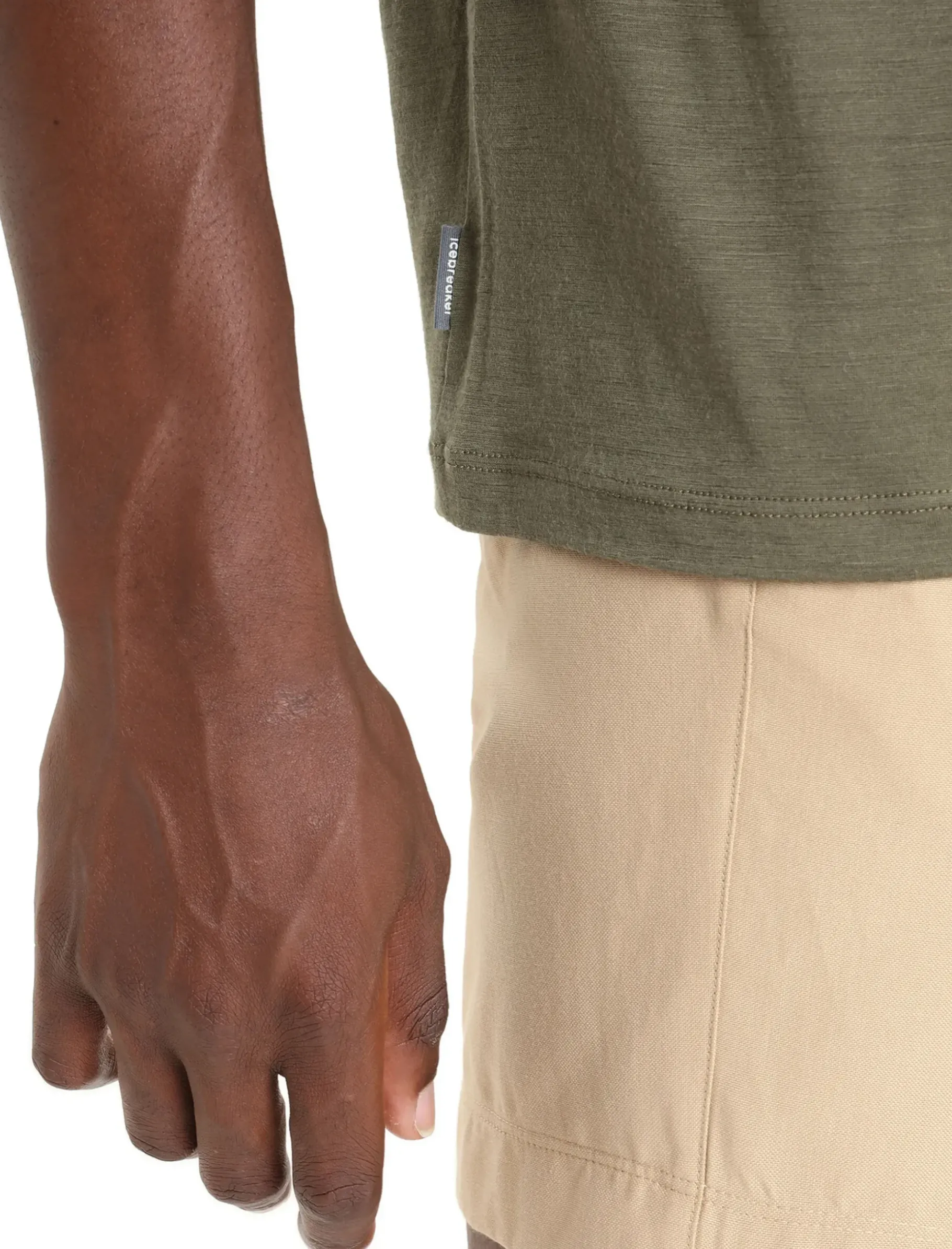 Herren Icebreaker Kurzarmshirts^Merino Tech Lite Ii T-Shirt Earth Herren