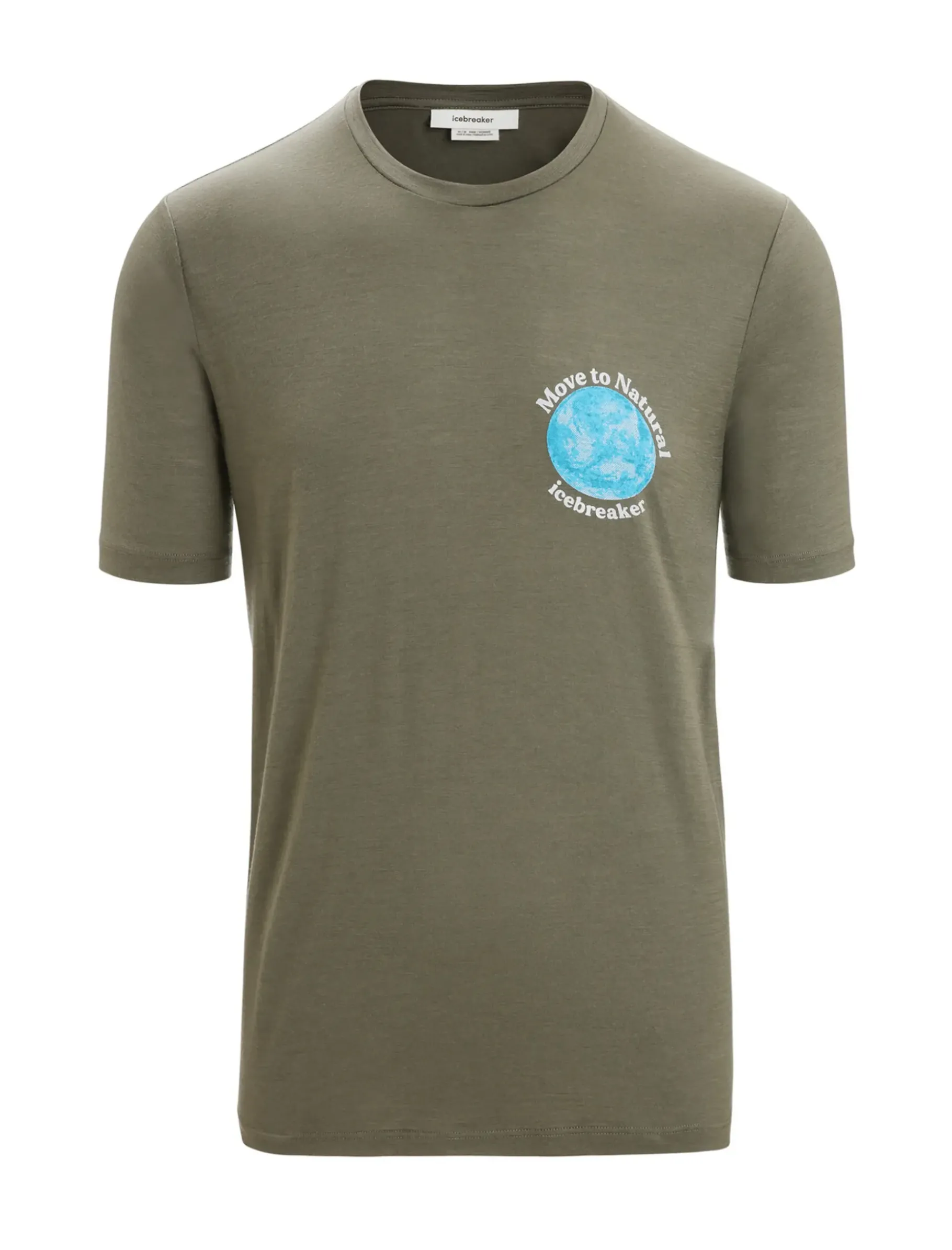 Herren Icebreaker Kurzarmshirts^Merino Tech Lite Ii T-Shirt Earth Herren