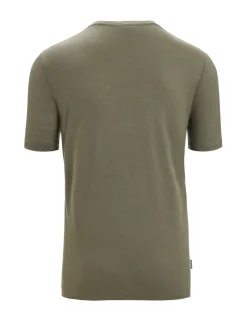 Herren Icebreaker Kurzarmshirts^Merino Tech Lite Ii T-Shirt Earth Herren