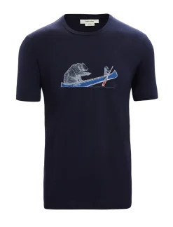 Herren Icebreaker Kurzarmshirts^Merino Tech Lite Ii T-Shirt Canoe Companions Herren