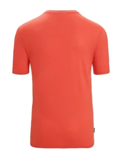 Herren Icebreaker Kurzarmshirts^Merino Tech Lite Ii T-Shirt Camping Grounds Herren