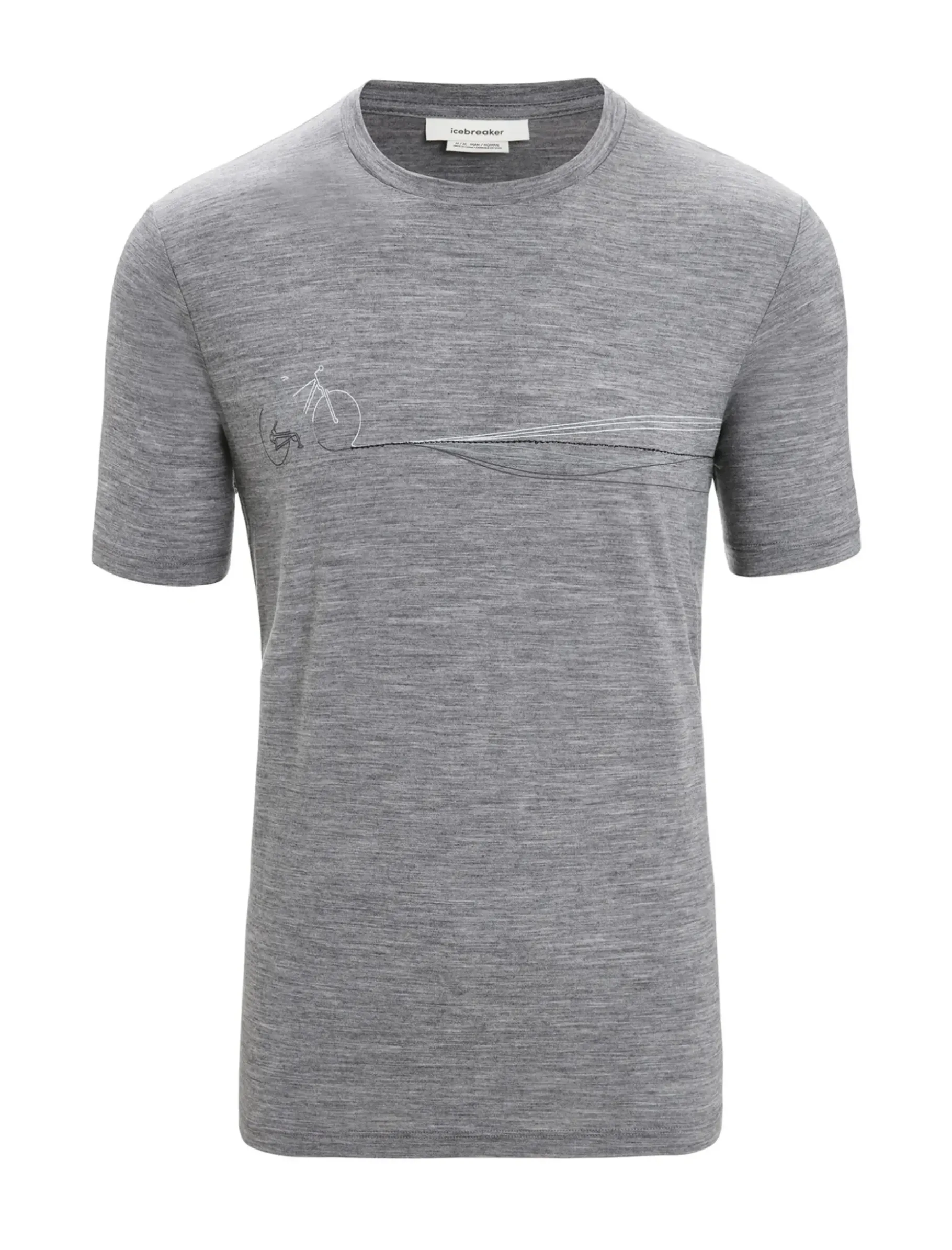 Herren Icebreaker Kurzarmshirts^Merino Tech Lite Ii T-Shirt Cadence Paths Herren