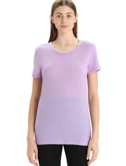 Damen Icebreaker Kurzarmshirts^Merino Tech Lite Ii T-Shirt Damen