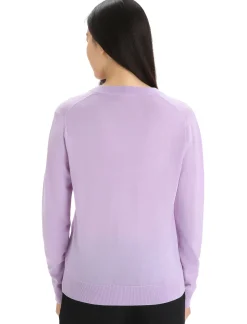 Damen Icebreaker Strickwaren^Merino Wilcox Sweater Damen