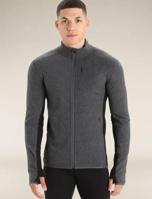 Herren Icebreaker Sweatshirts & Hoodies^Realfleece® Merino Descender Jacke Herren