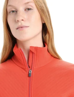Damen Icebreaker Sweatshirts & Hoodies^Realfleece™ Merino Descender Jacke Damen