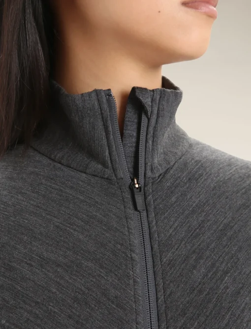 Damen Icebreaker Sweatshirts & Hoodies^Realfleece™ Merino Descender Jacke Damen