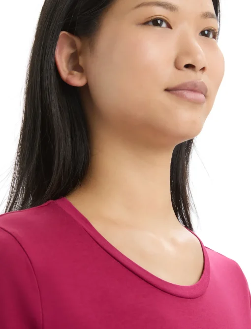 Damen Icebreaker Kurzarmshirts^Tencel™ Cotton T-Shirt Damen