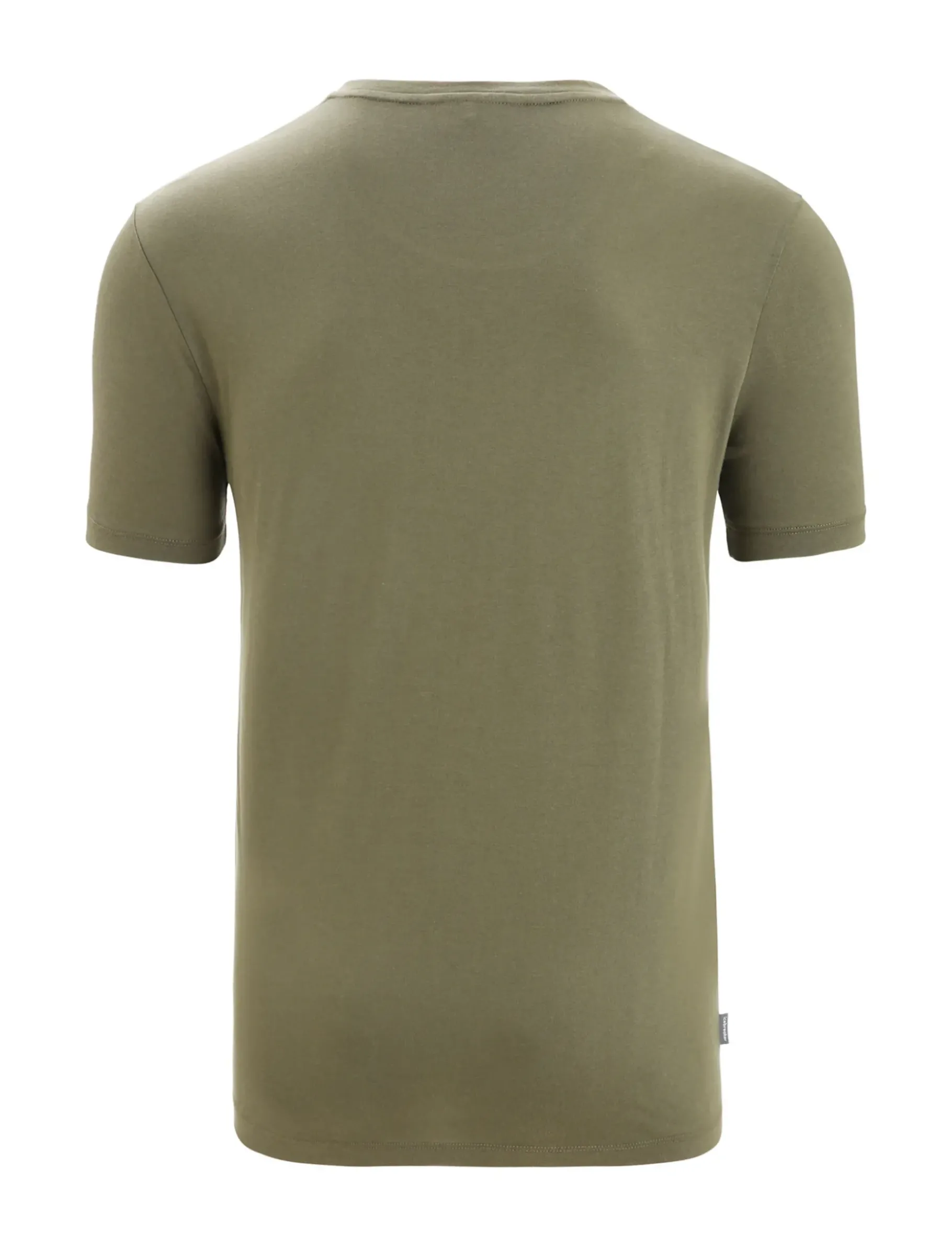 Herren Icebreaker Kurzarmshirts^Tencel™ Cotton T-Shirt Natural Logo Herren