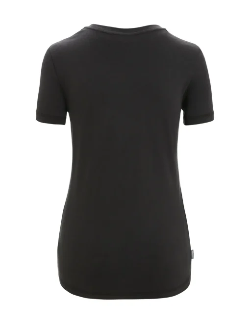 Damen Icebreaker Kurzarmshirts^Tencel Cotton T-Shirt Natural Damen