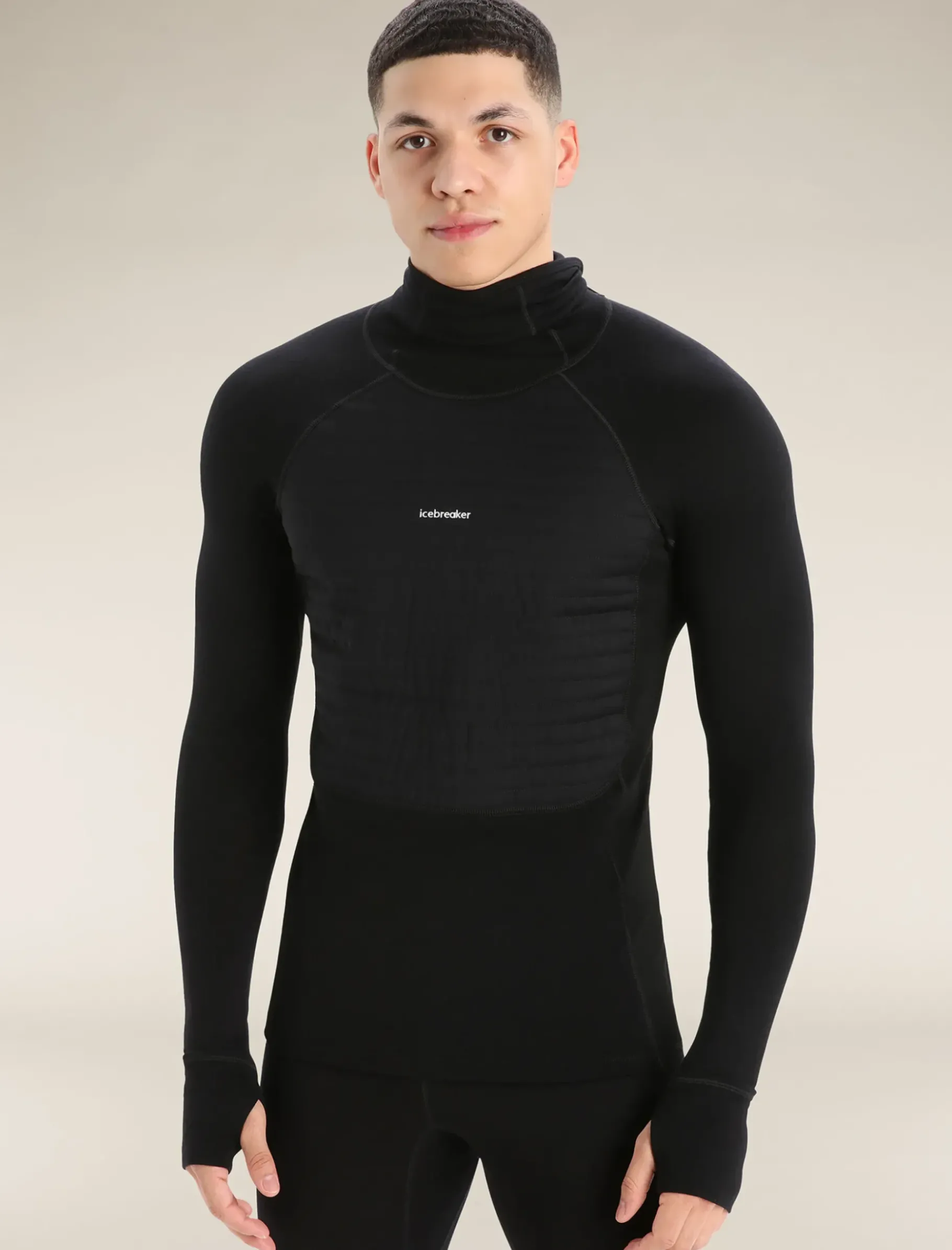 Herren Icebreaker Funktionswäsche & Base Layer^Zoneknit™ Merino Isolierter Zip-Hoodie Herren