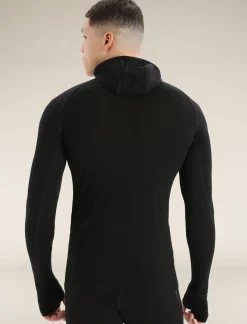 Herren Icebreaker Funktionswäsche & Base Layer^Zoneknit™ Merino Isolierter Zip-Hoodie Herren