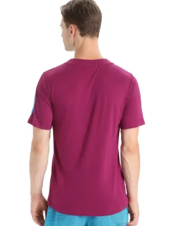 Herren Icebreaker Kurzarmshirts^Zoneknit™ Merino Kurzarmshirt Geodetic Herren