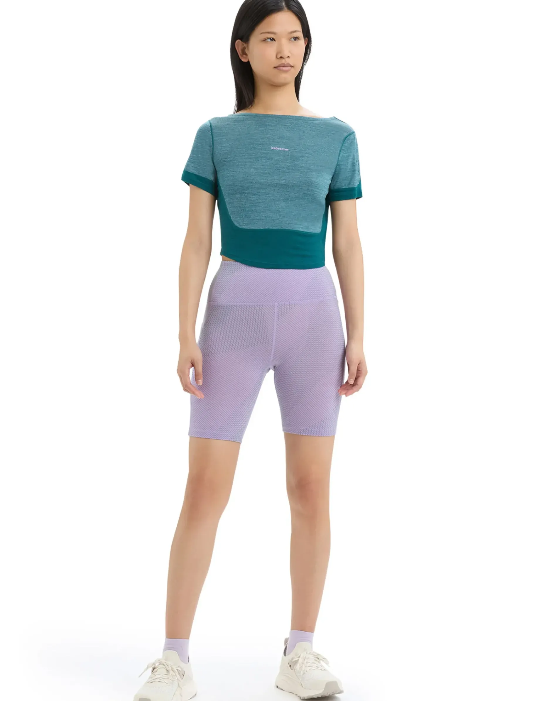 Damen Icebreaker Kurzarmshirts^Zoneknit™ Merino Scoop Back T-Shirt Damen