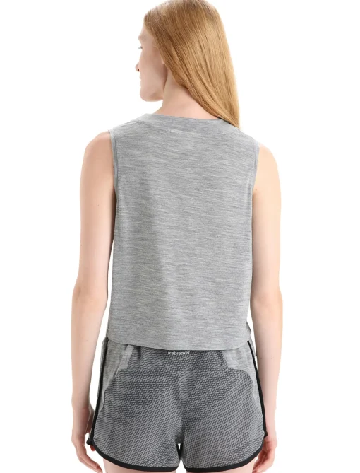Damen Icebreaker Kurzarmshirts^Zoneknit™ Merino Tanktop Damen