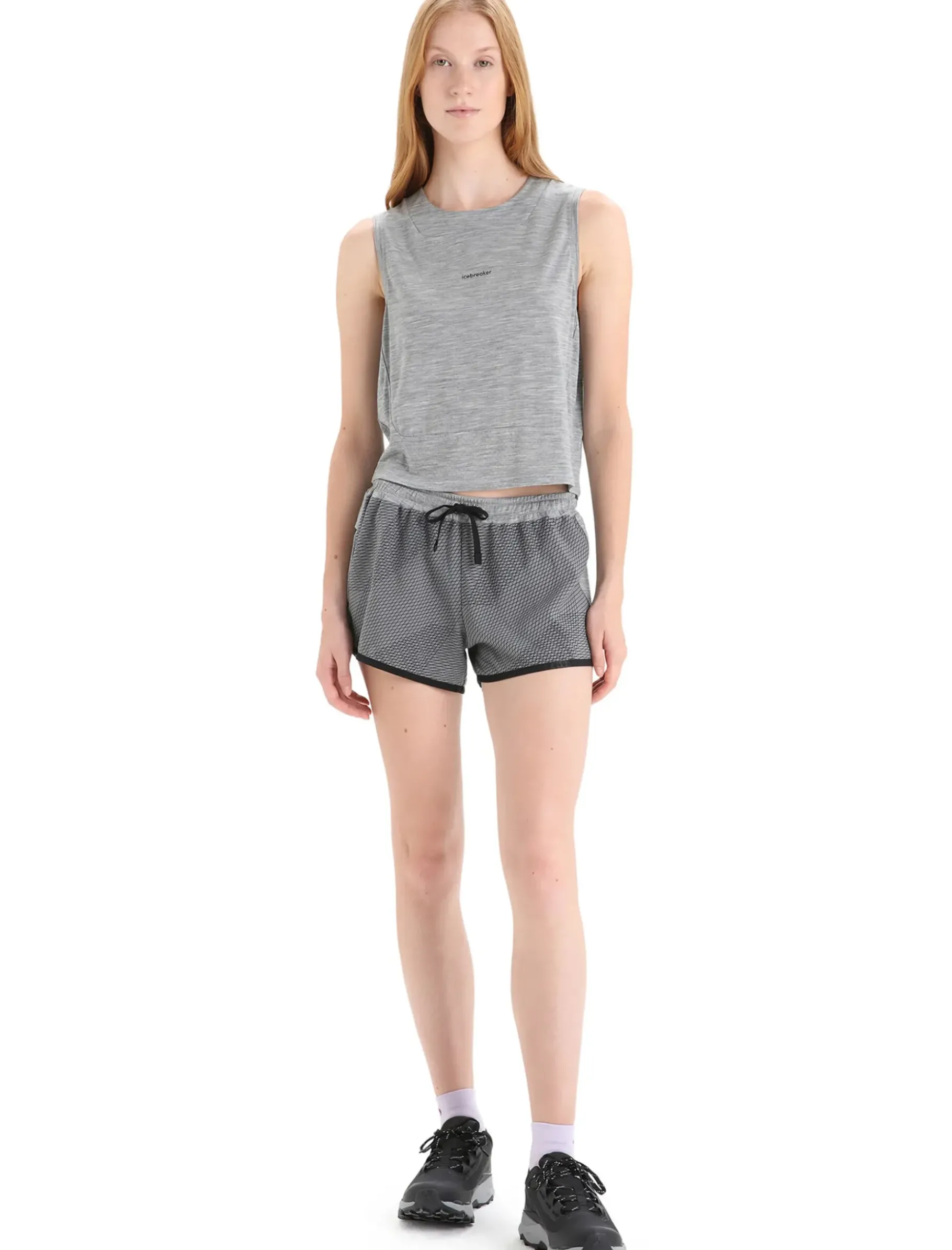 Damen Icebreaker Kurzarmshirts^Zoneknit™ Merino Tanktop Damen