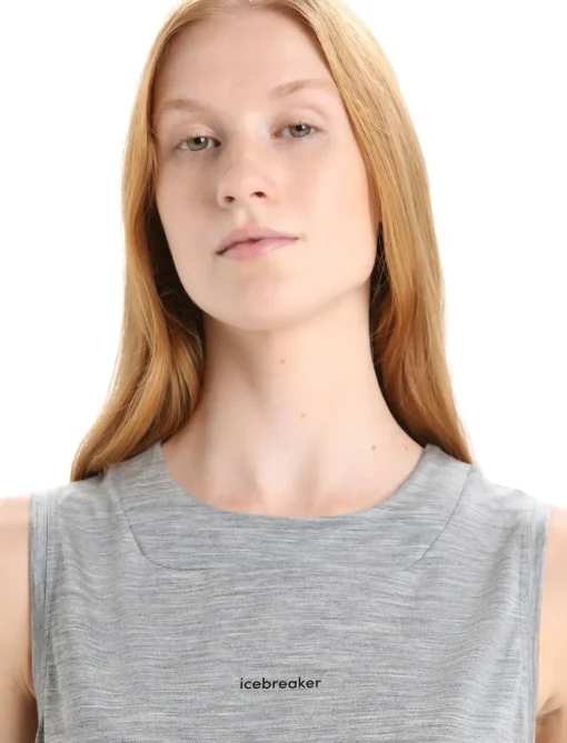 Damen Icebreaker Kurzarmshirts^Zoneknit™ Merino Tanktop Damen