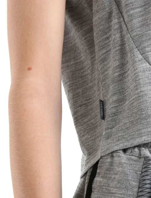 Damen Icebreaker Kurzarmshirts^Zoneknit™ Merino Tanktop Damen