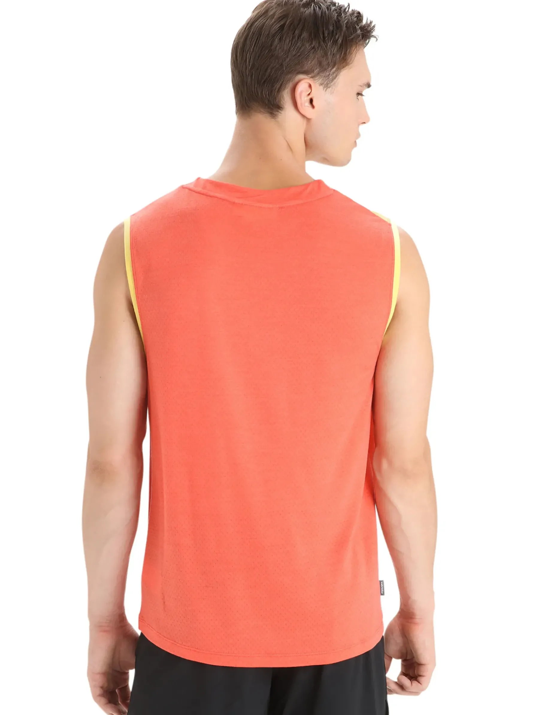 Herren Icebreaker Kurzarmshirts^Zoneknit™ Merino Tanktop Geodetic Herren