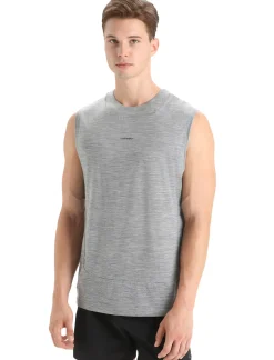 Herren Icebreaker Kurzarmshirts^Zoneknit™ Merino Tanktop Herren