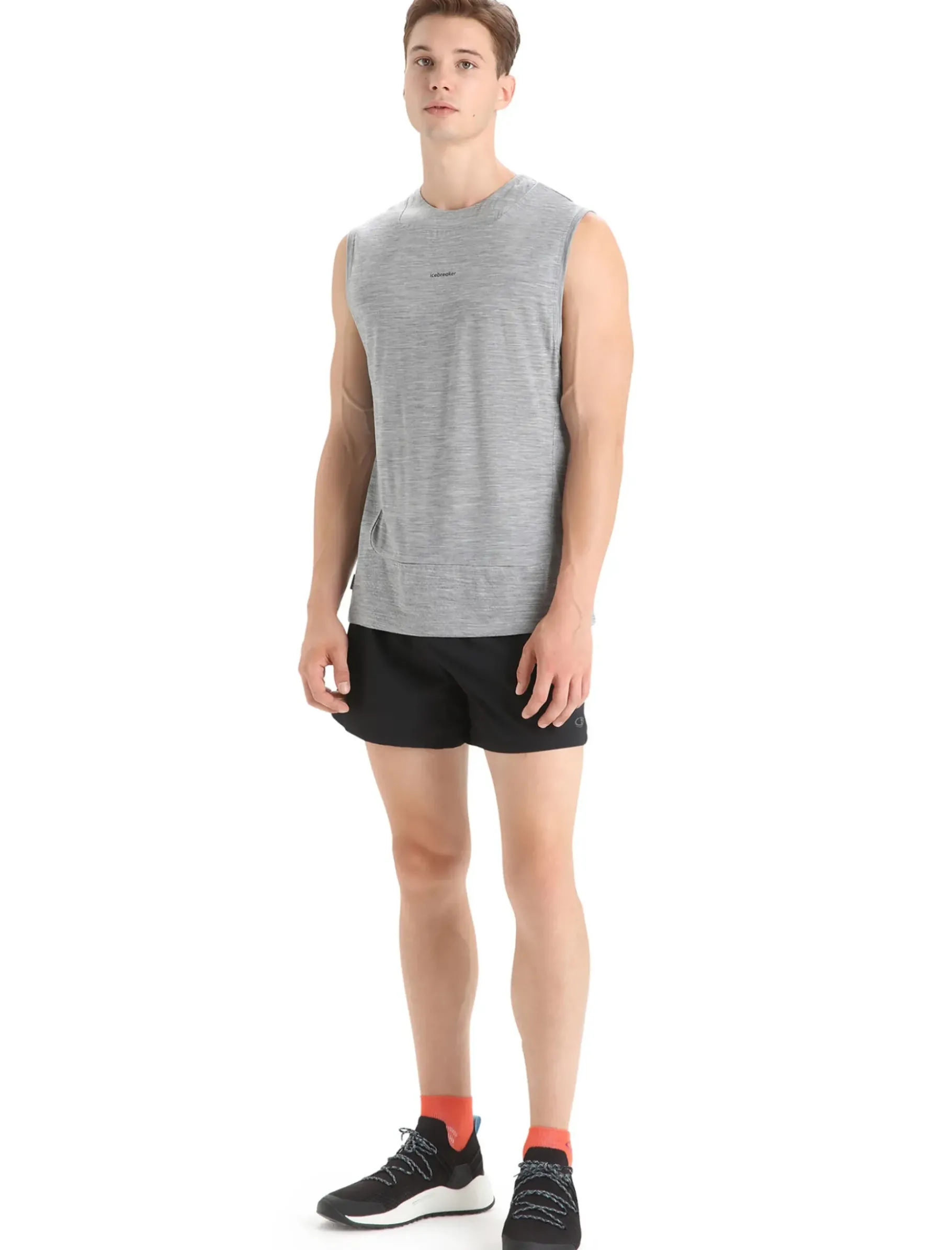 Herren Icebreaker Kurzarmshirts^Zoneknit™ Merino Tanktop Herren